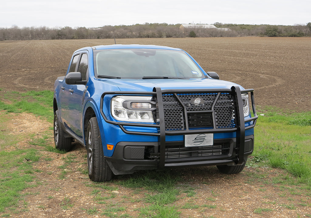 2022-Up Ford Maverick (W/O Tow Hooks or Non Tremor) Brush Guard (Heavy Duty) brush guard Steelcraft   