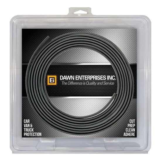 BLACK Door Edge Guard; 18 Ft. Roll Door Edge Guard Dawn Enterprises   