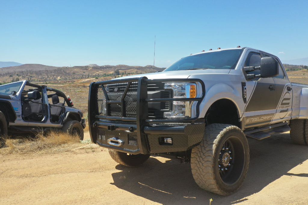 2023-Up Ford Super Duty FRONT Bumper: (Winch Ready) PROMAX Series Bumper Steelcraft   