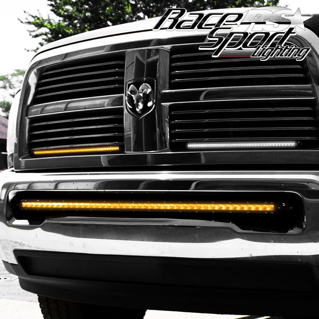 LoPro Ultra Slim LED Light Bar W/ Amber Marker and Running Light Function Automotive Lighting Race Sport Lighting   