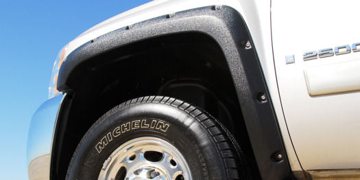 2007-2013 Chevy Silverado 6.5 Ft./ 8 Ft. Bed) Fender Flares (Rivet Style) Fender Flares APS   