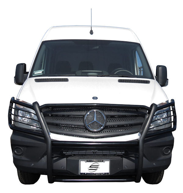 2007-2018 Mercedes Sprinter 2WD. Brush Guard (Black Version) brush guard Steelcraft   