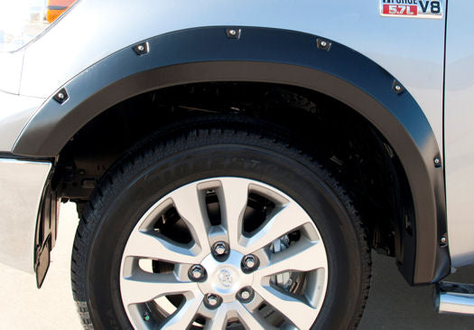 2007-2013 Toyota Tundra Fender Flares (Rivet Style) Fender Flares Lund   