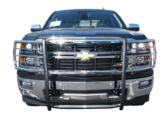 2015-2019 Chevy Silverado 2500/3500 (HD Series) Brush Guard (Black Version) brush guard Steelcraft   