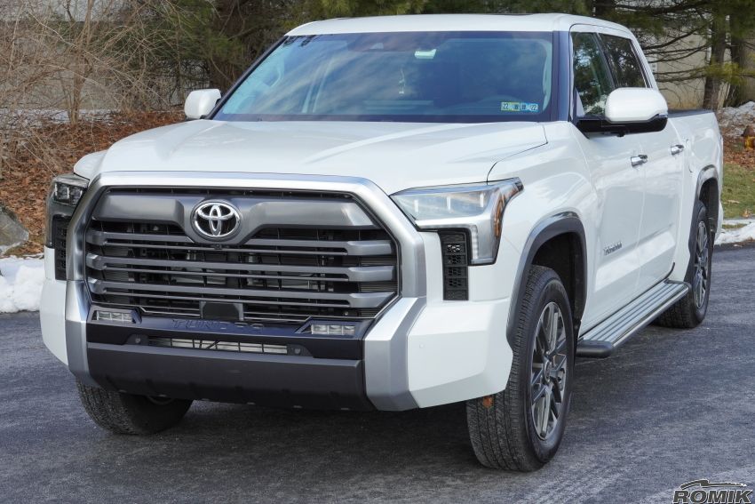 2022-Up Toyota Tundra Double Cab Running Boards (RB2-TS Style) Running Boards Romik   