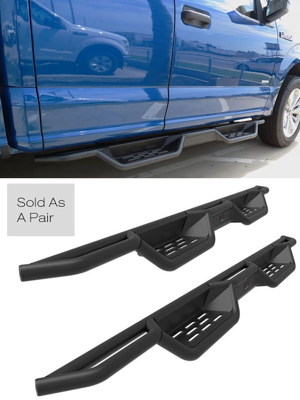 2015-2019 Ford F150 Super Crew Side Steps Side Steps APS Auto   