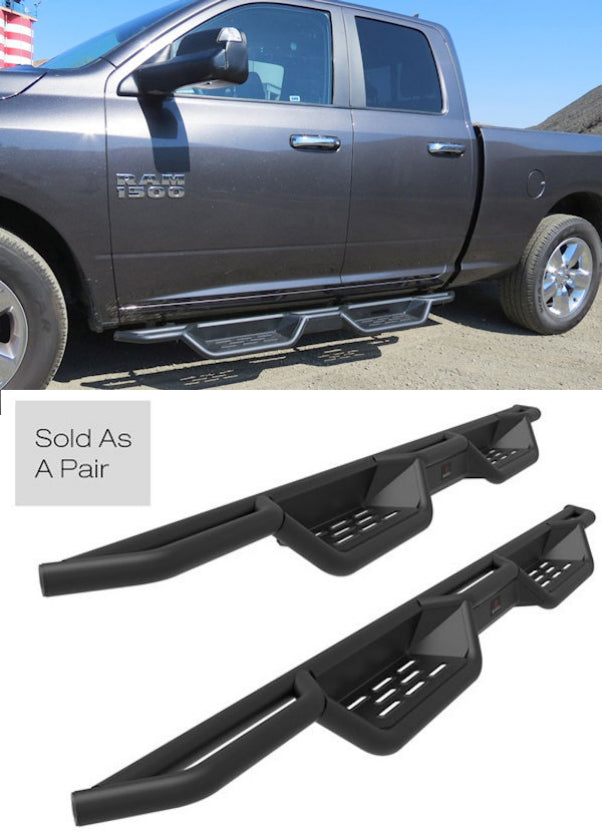 2009-2018 Dodge Ram Quad Cab Side Steps Side Steps APS Auto   