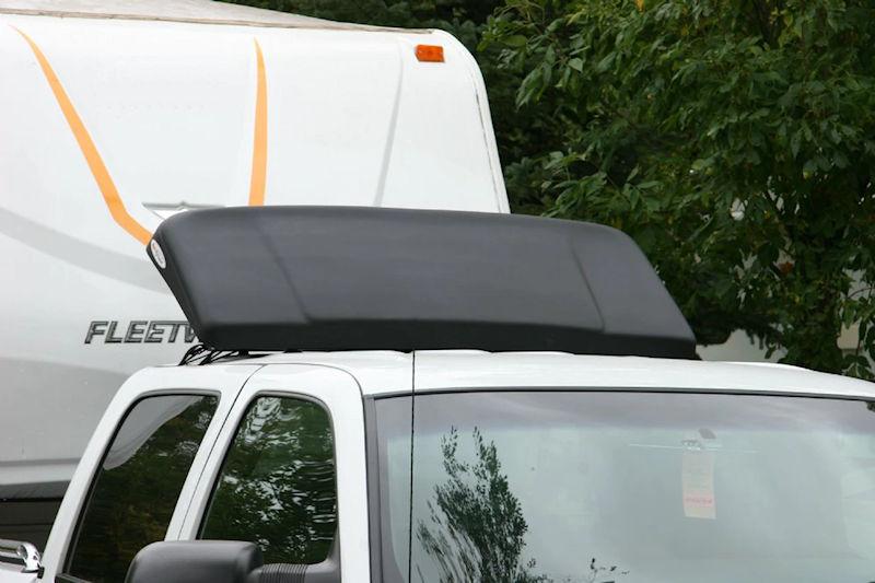 Aeroshield Wind Deflector; MIDSIZE 48" X 22" WHITE wind deflector Aero Shield   