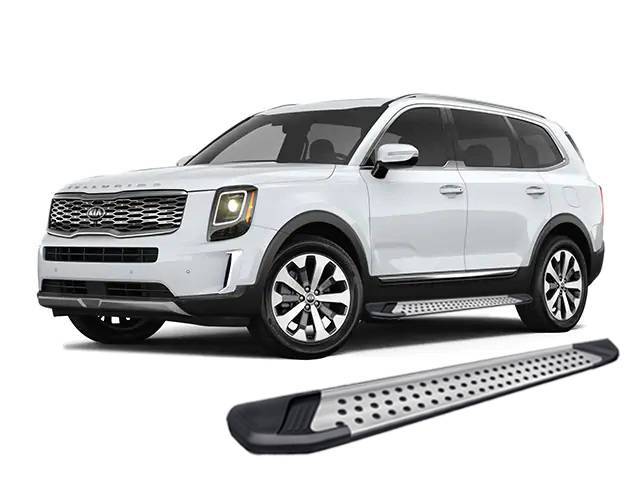 2020-Up Kia Telluride Running Boards Running Boards Black Horse   