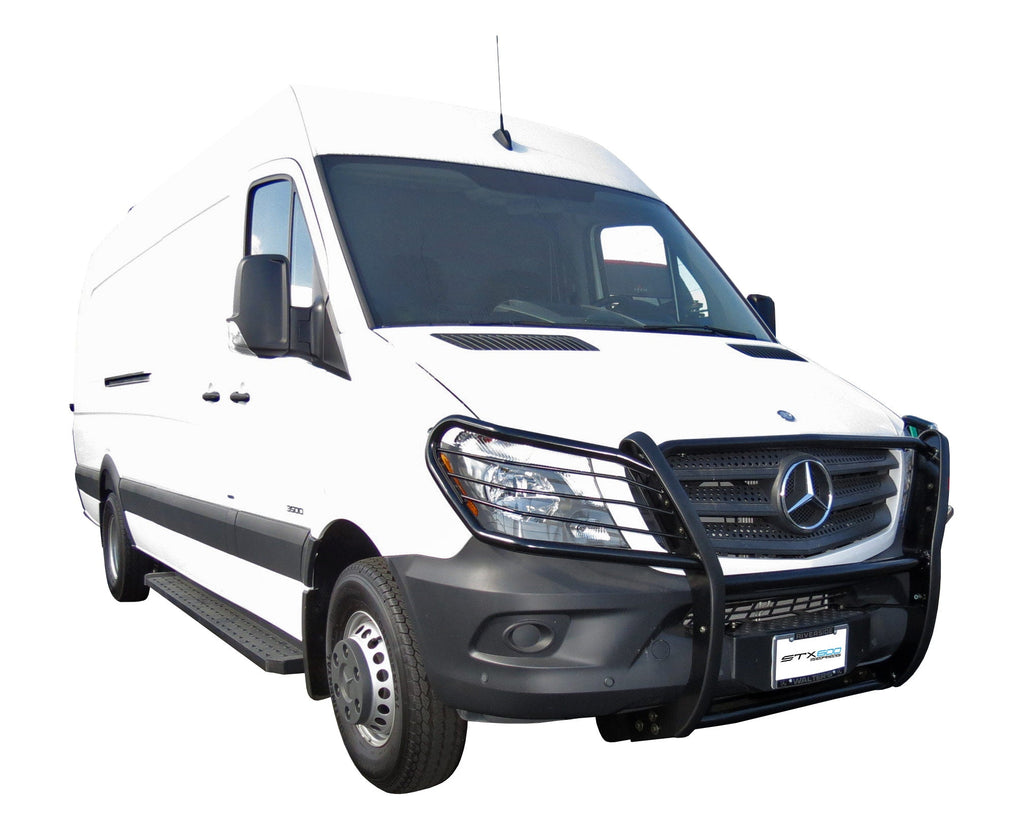 2010-2022 Mercedes Sprinter (Non Rear A/C) Running Boards (STX600 Style) Running Boards Steelcraft   